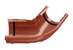 Регулируемый внешний угол ПВХ ProAqua Budmat RAL 8004 Кирпичный