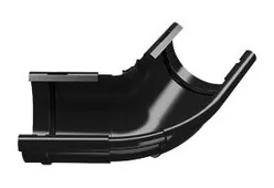 Регулируемый внешний угол ПВХ ProAqua Budmat RAL 9005 Черный
