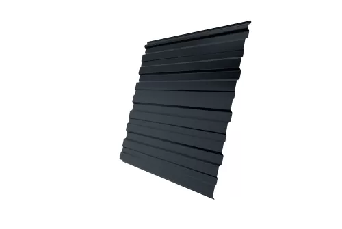 Профнастил C10R 0,5 PurPro Matt 275 RAL 7024 мокрый асфальт