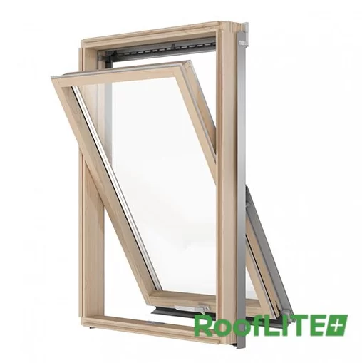 Окно мансардное Rooflite Стандарт 55×98 AAY С4А B900 PLUS (однокамерное ручка снизу)
