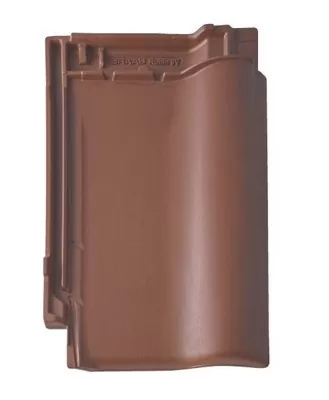Рядовая черепица Braas Рубин 9V медный