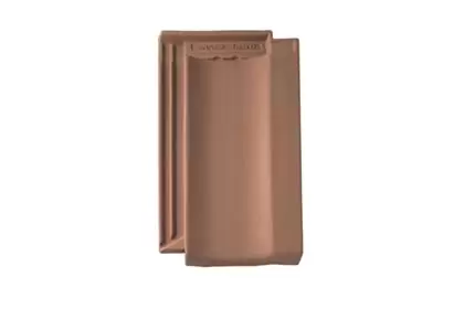 Рядовая черепица Braas Топаз 13V натуральный красный