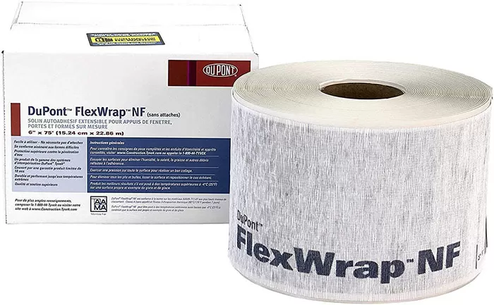 Лента Tyvek FlexWrap NF самоклеющаяся гибкая (152ммх23м)