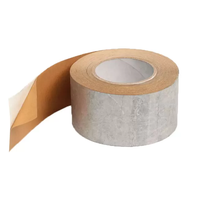 Лента Tyvek Metallized Tape металлизированная односторонняя для герметизации перехлестов (75ммx25м)