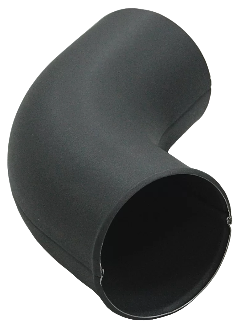 Колено стока 90 мм Matte PU RAL 7024