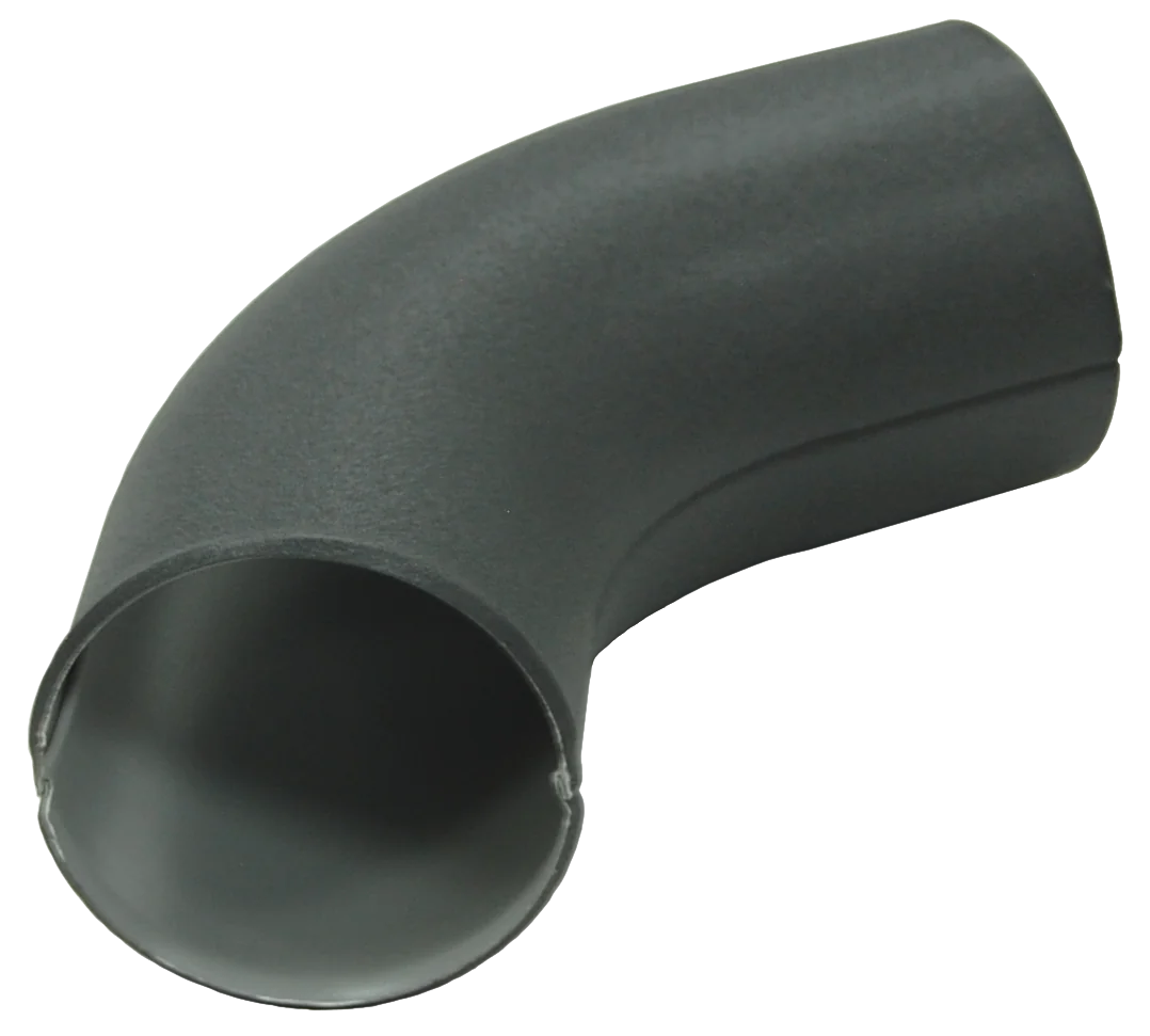 Колено стока Optima Matt 90мм RAL 7024