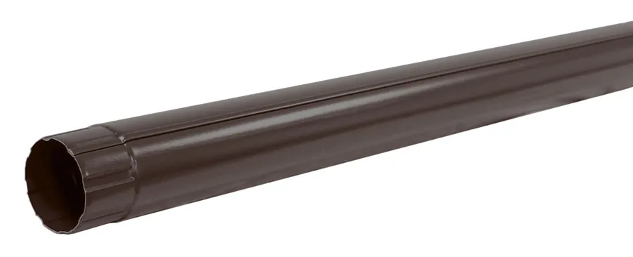 Труба круглая 90 мм 3 м Мatt RAL 8017