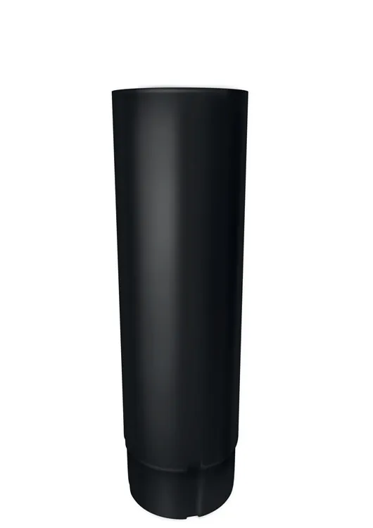 Труба круглая Optima Matt 90мм 3м RAL 9005