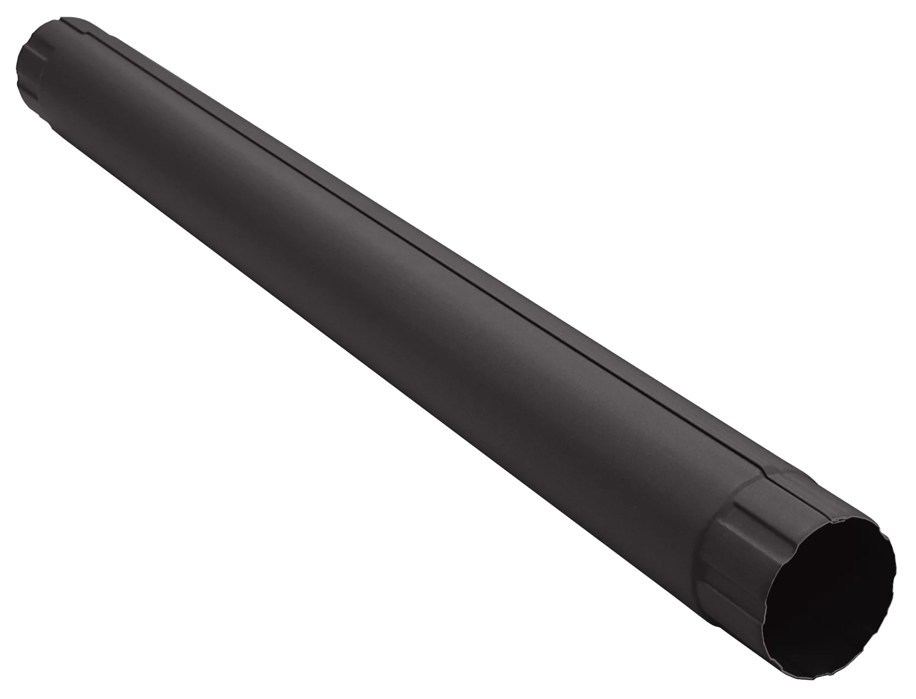 Труба круглая соединительная 90мм 1м Matte PU RR 32
