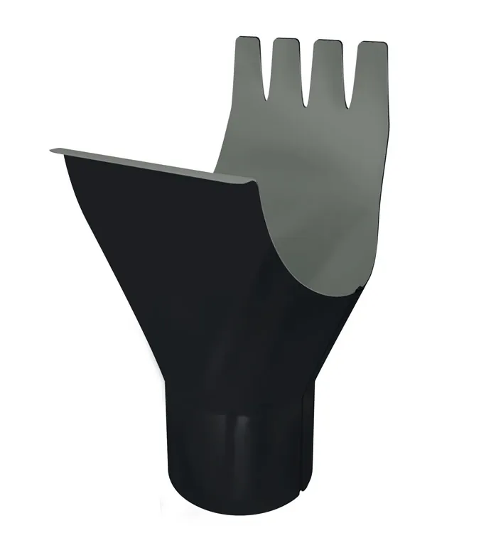Воронка Optima Matt 125/90мм RAL 9005