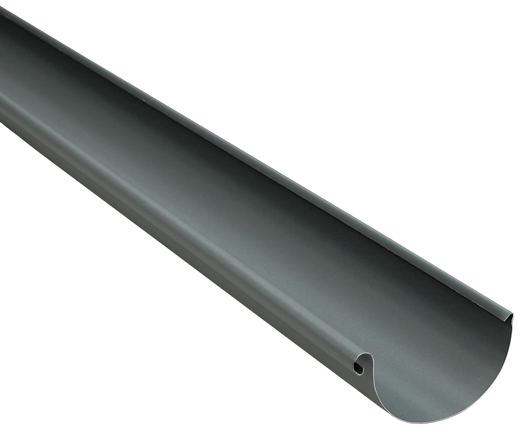 Желоб полукруглый 125 мм 3 м Matte PU RAL 7024