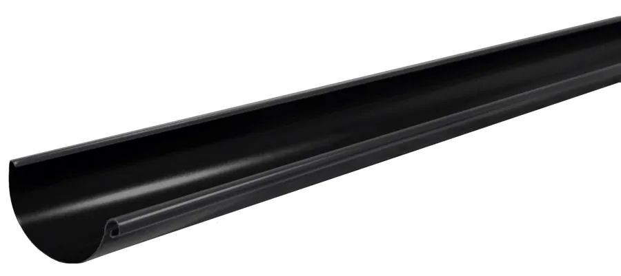 Желоб полукруглый 150 мм 3 м Мatt RAL 9005