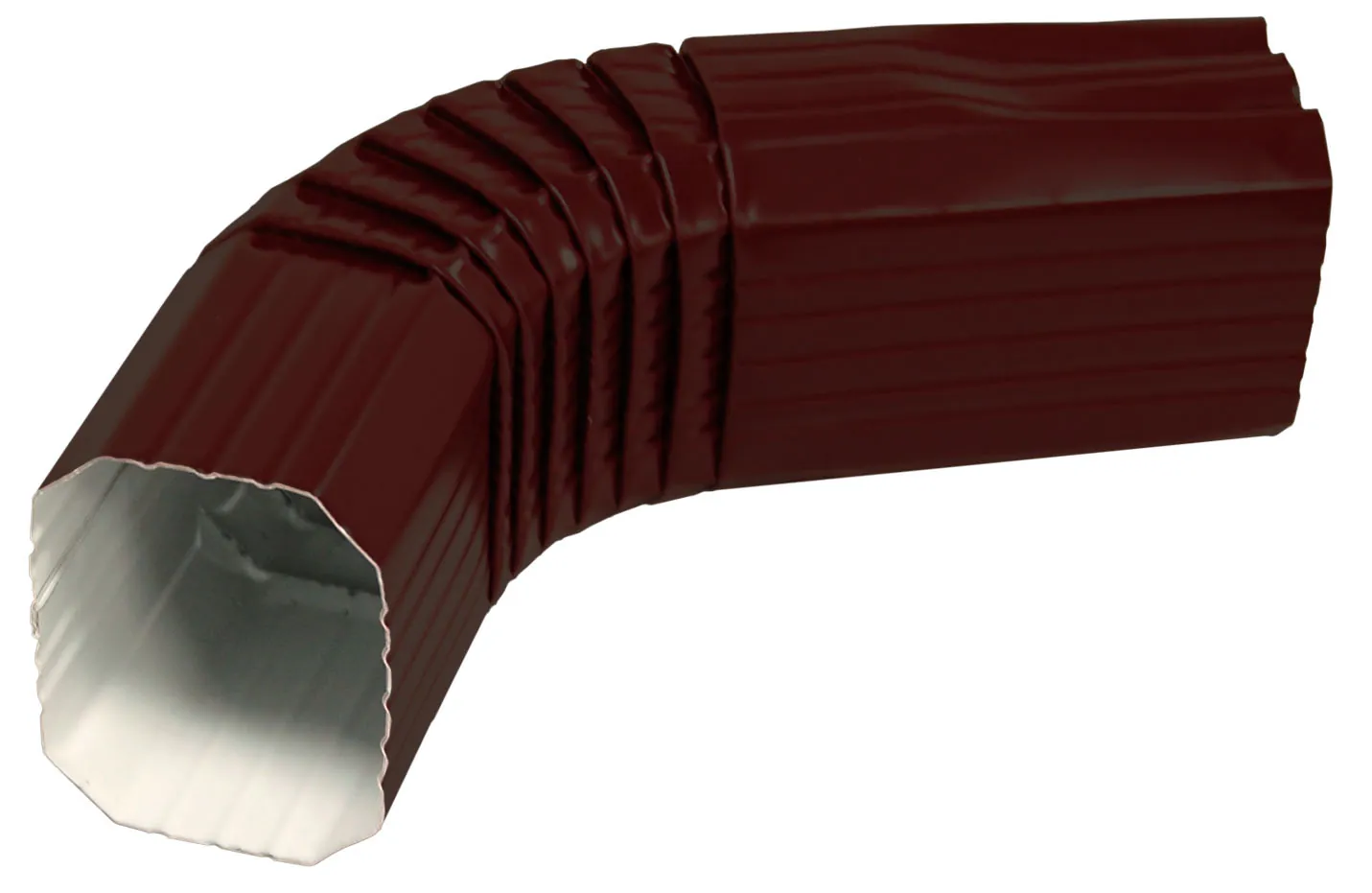 Колено прямоугольное Vortex Matt RAL 8017