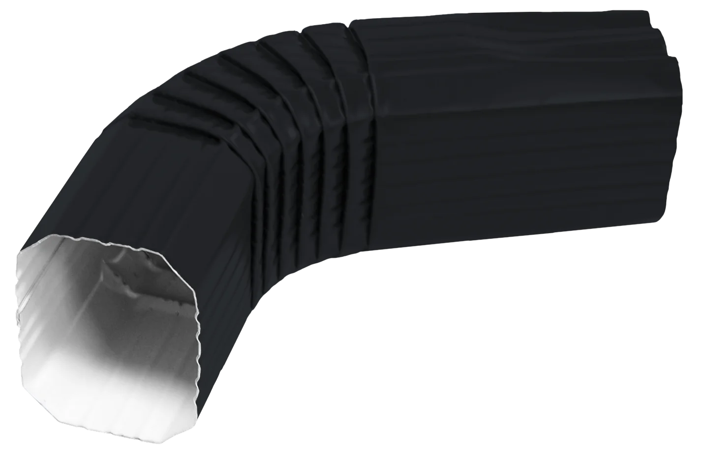 Колено прямоугольное Vortex RAL 7024