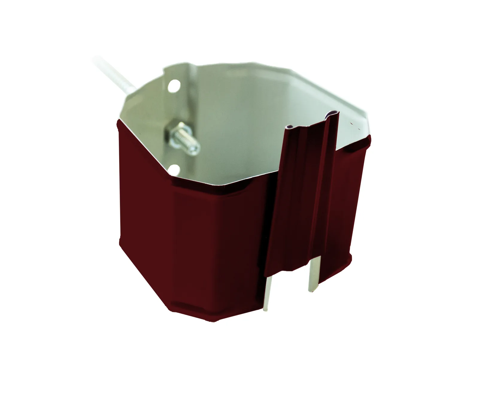 Кронштейн трубы на кирпич прямоугольный Vortex RAL 3005