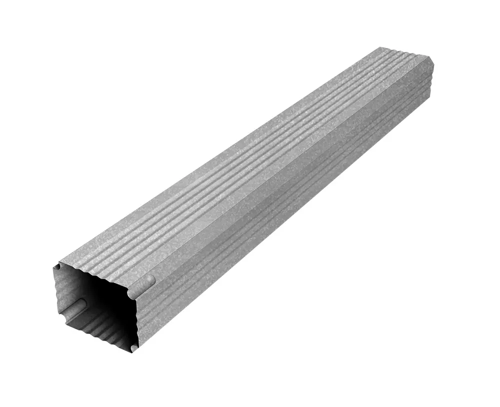 Труба гофрированная Vortex Lite 76х102х1000мм Zn
