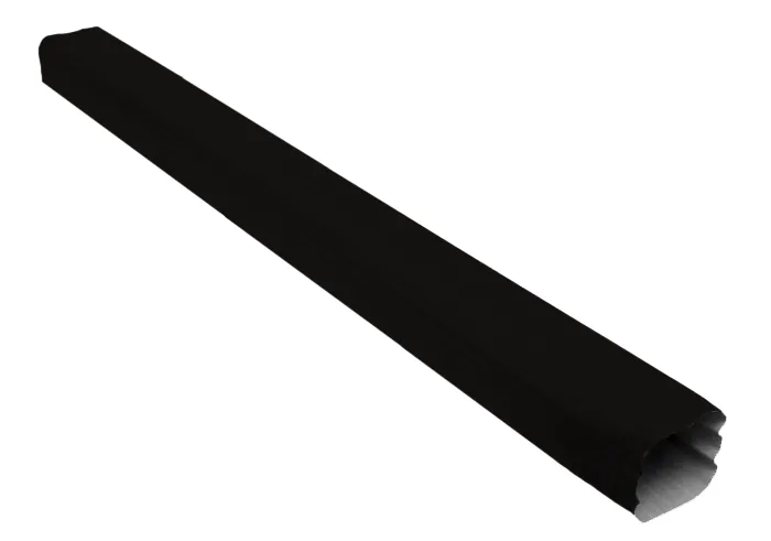 Труба прямоугольная Vortex Matt 1м RAL 9005