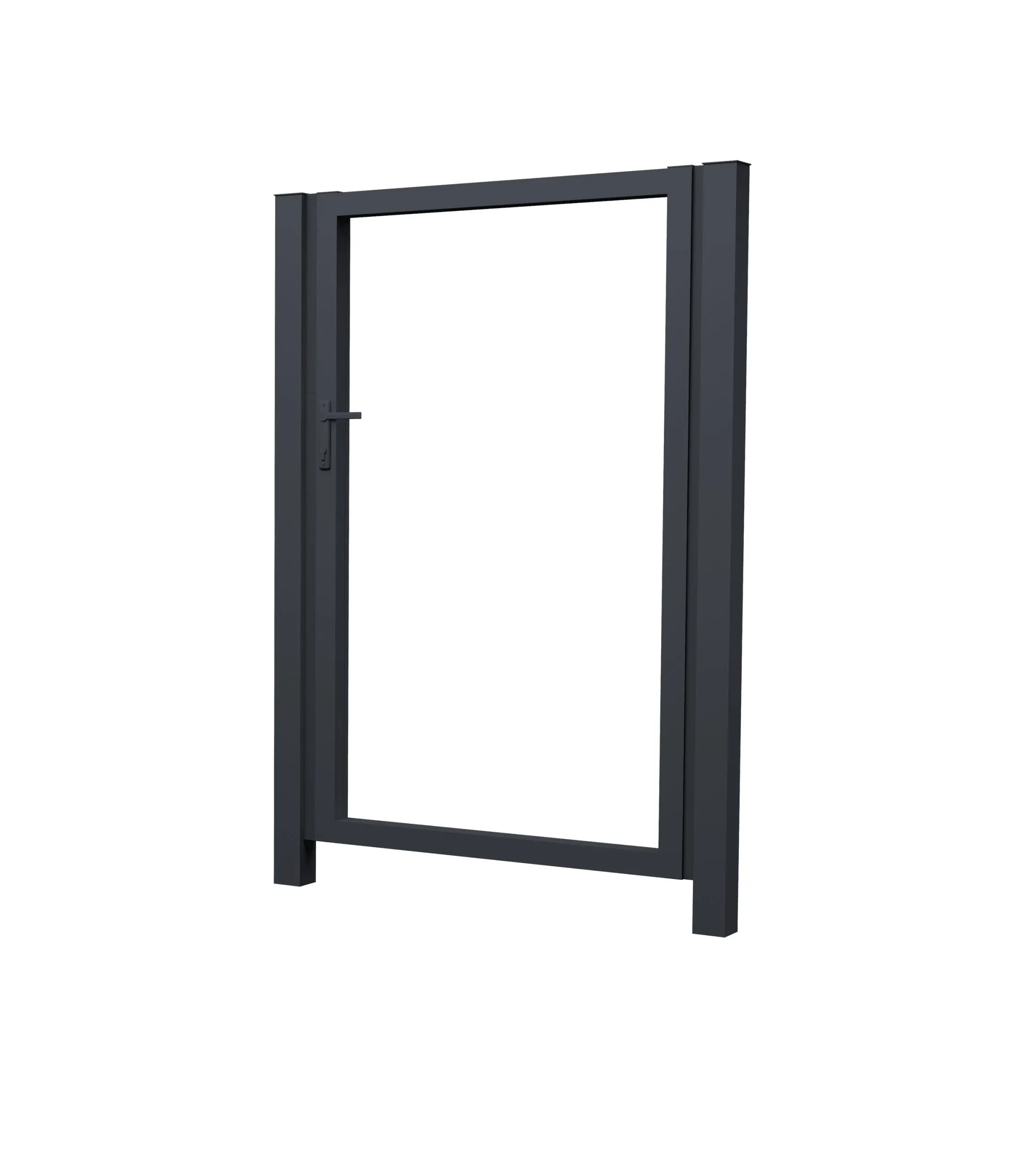 Калитка Жалюзи NoLock 2,0х1 RAL 7024 без заполнения