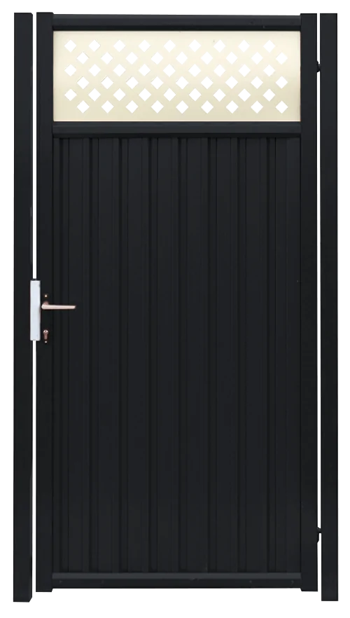 Калитка Estet Plus 2,0х1 RAL 7024/1014