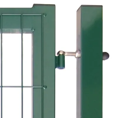 Слайд #4 | Калитка Medium New Lock 1,53х1 RAL 6005