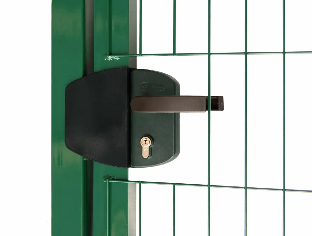 Слайд #3 | Калитка Medium New Lock 1,53х1 RAL 6005