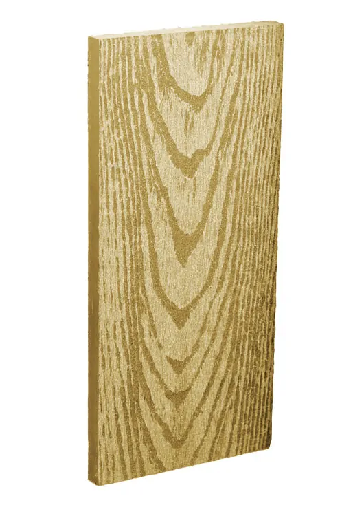 Штакетник ДПК Grand Line 97×12 тиснение с двух сторон Золотой 1,2м (ШТх2)