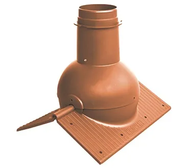 Элемент коньковый Krovent Pipe-Cone кирпичный