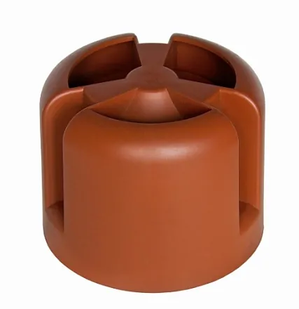 Колпак Krovent Hupcap 110 кирпичный