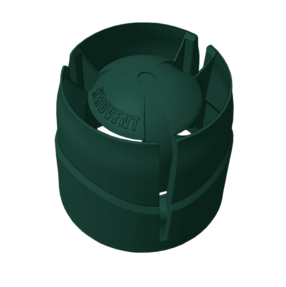 Колпак Krovent Hupcap 110 new зеленый