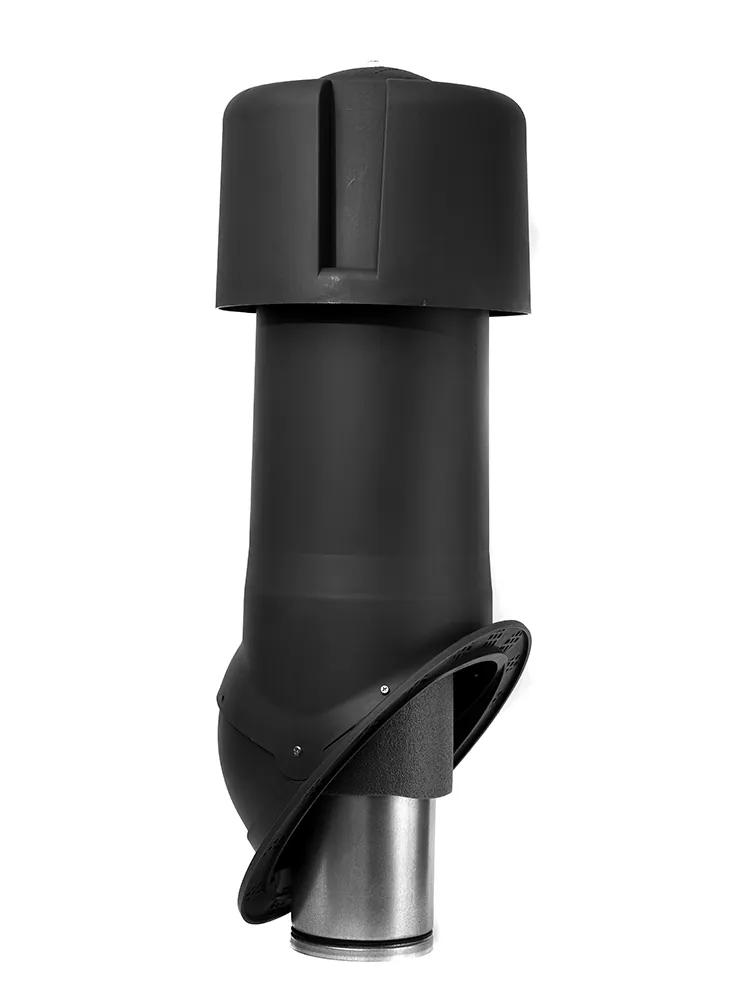 Комплект Krovent Seam 125 изолированный черный