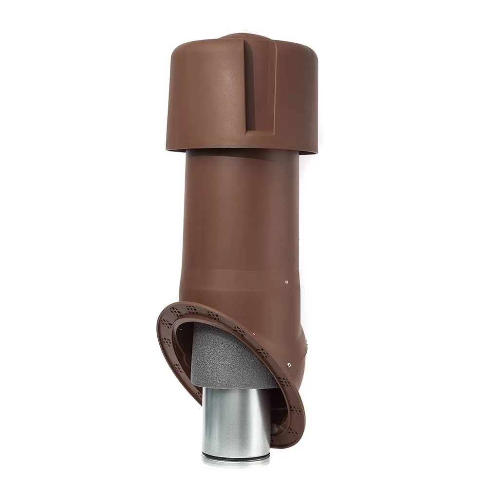Комплект Krovent Seam 150 изолированный коричневый
