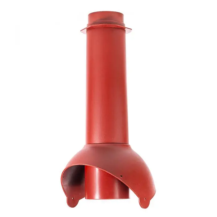Выход канализации Krovent Pipe-VT 110 неизолированный красный
