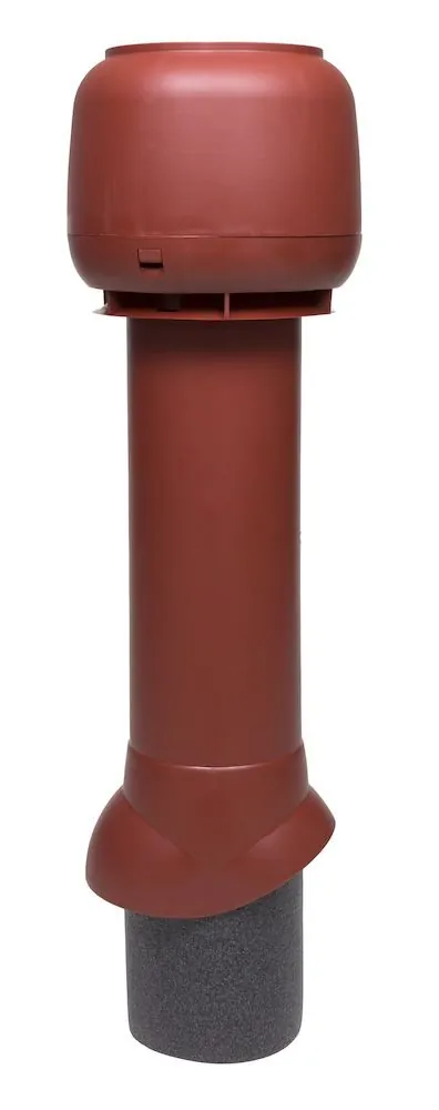 Выход вытяжки с колпаком Vilpe 125/160/700/ИЗ бордо