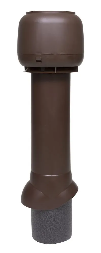 Выход вытяжки с колпаком Vilpe 125/160/700/ИЗ коричневый
